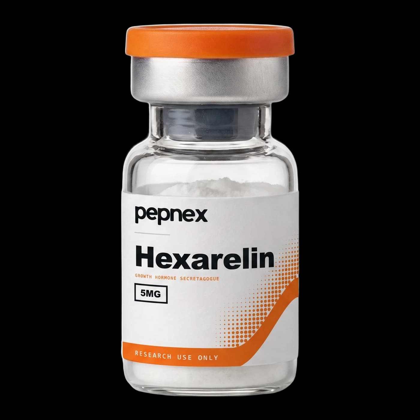 Hexarelin research vial